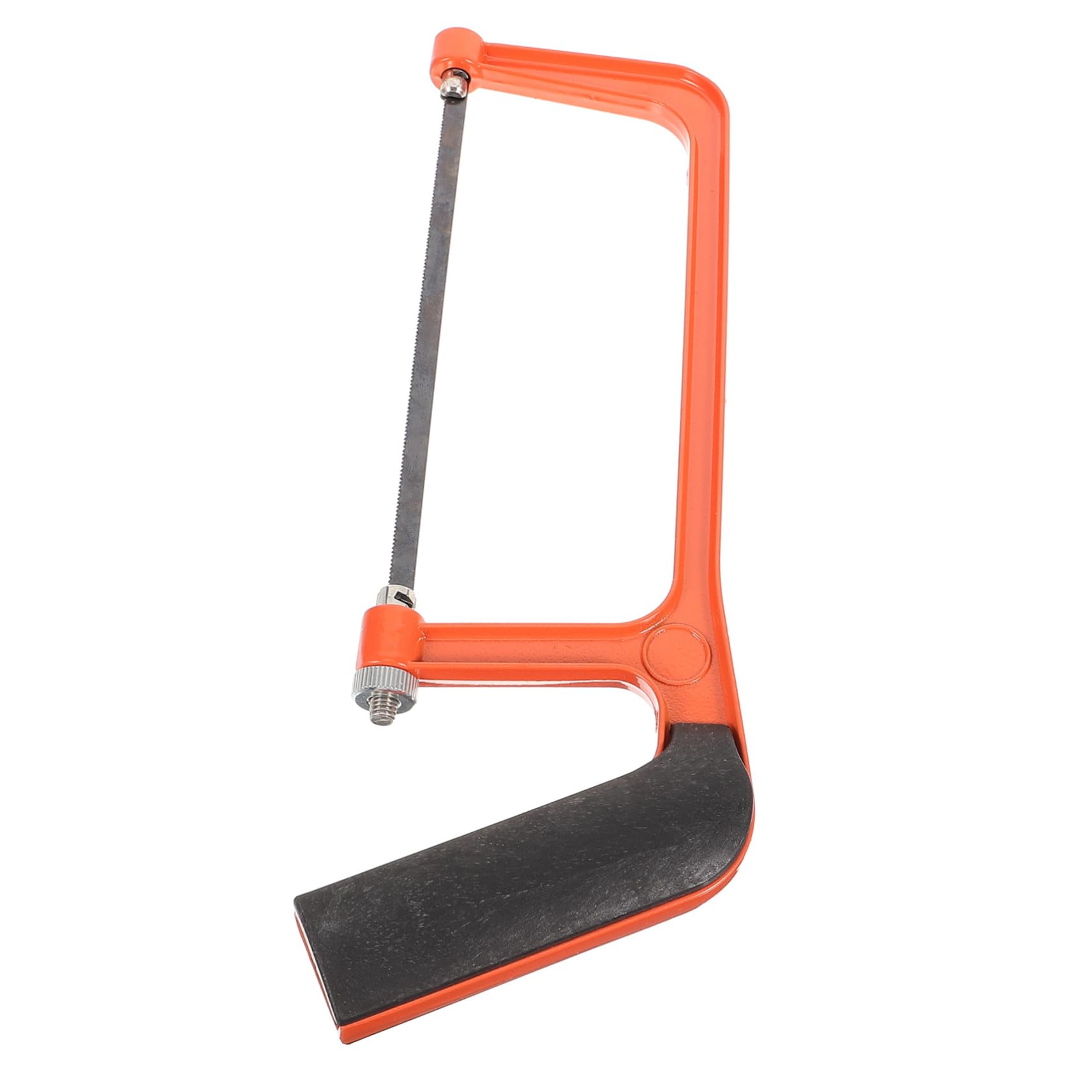 Yardenfun Mini Aluminum Alloy Hacksaw Portable Hand Saw for Crafts Camping Projects Lightweight Small Hacksaw for Precision Cutting