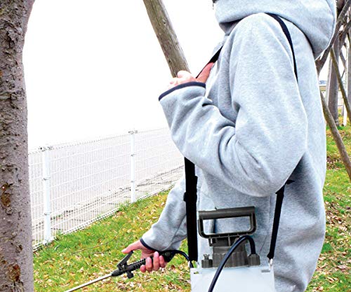 高儀(Takagi) 家庭用肩掛蓄圧式噴霧器 除草剤噴霧器 蓄圧式スプレー 散布機 レバーロック付きで連続噴霧可能 エアコン掃除にも 手動 4L GKS-4D 5枚目