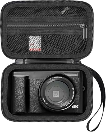 Funda para Cámara Digital para Viajes, Color Negro miniatura 1