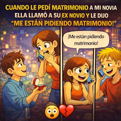 Cuando le pedi matrimonio a mi novia ELLA LLAMO A SU EX NOVIO y le dijo ME ESTAN PIDIENDO MATRIMONIO