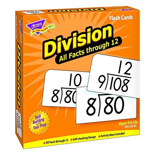 Flash Cards All Facts 156/Box 0-12 Learning Materials Division Math T-53204 Trend Enterprises Inc.