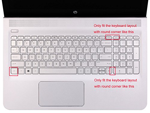 Protector de Teclado Compatible para HP 15.6" Rainbow miniatura 5