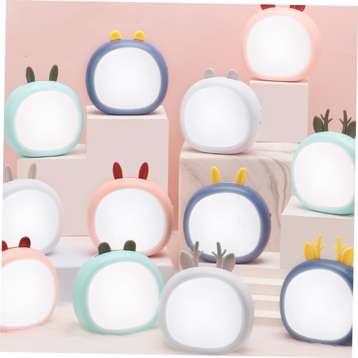 Caldo Giocattolo Per Più Caldo Batteria Usb Polso Mano Banca Elettronico Mini Luce Notturna Accessori Da Campeggio Plastica Rosa