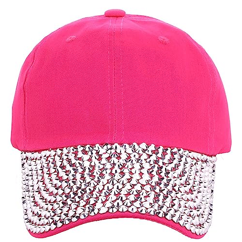 Gorra con Visera Brillante con Rhinestone para Mujer miniatura 3