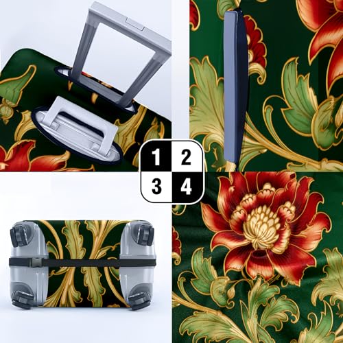 Enhance Your Travel Experience with Elastic Suitcase Covers The Ultimate Luggage Cover Protector for Every Suitcase Style and Size Figure4