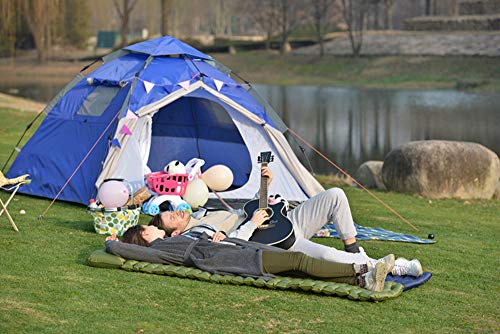 Almofadas de dormir infláveis para gatos noturnos com travesseiro e bolsa de ar para acampamento, mo
