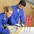 Solid Carpenter Pencil for Construction and Refills with Built in Sharpener, Long Nosed Deep Hole Mechanical Pencil Marker Marking Tool for Scriber Woodworking Architect Carpenter (39 Pieces)