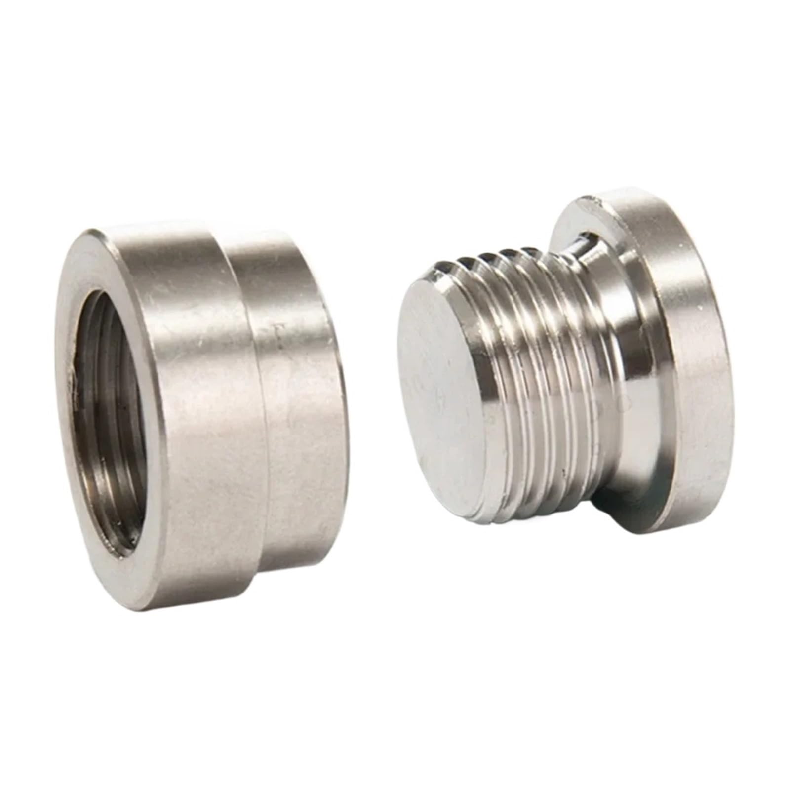 sonda tlenowa Pasuje do M18 1.5 10-1 szt. Lambda O2 czujnik tlenu nikiel nakrętka złącze platerowany korek Adapter Spacer(10pcs Oxygen Sensor)