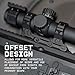 Monstrum Deadlock Series High Profile Scope Mount | 1.70 inch Center Height | 30 mm Diameter