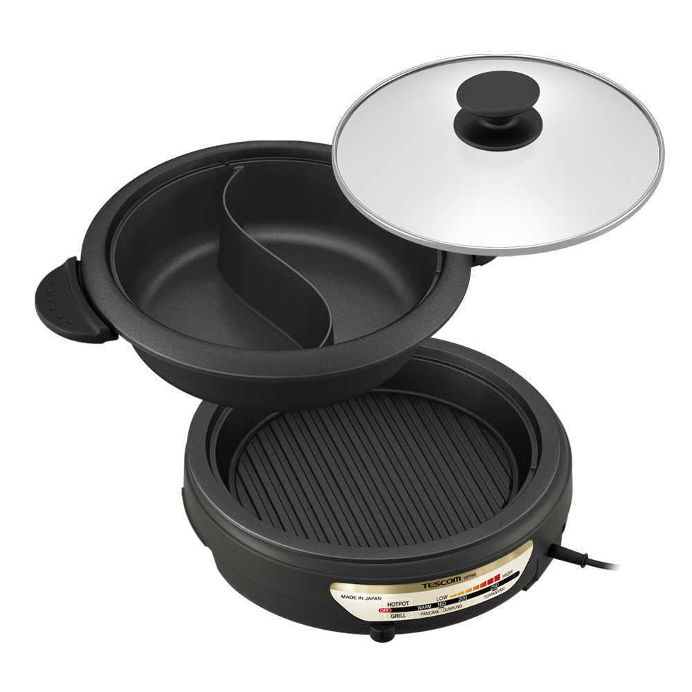 Amazon.co.jp : TESCOM 火鍋燒烤鍋 Grill Pan 日本製 海外仕様 AC220