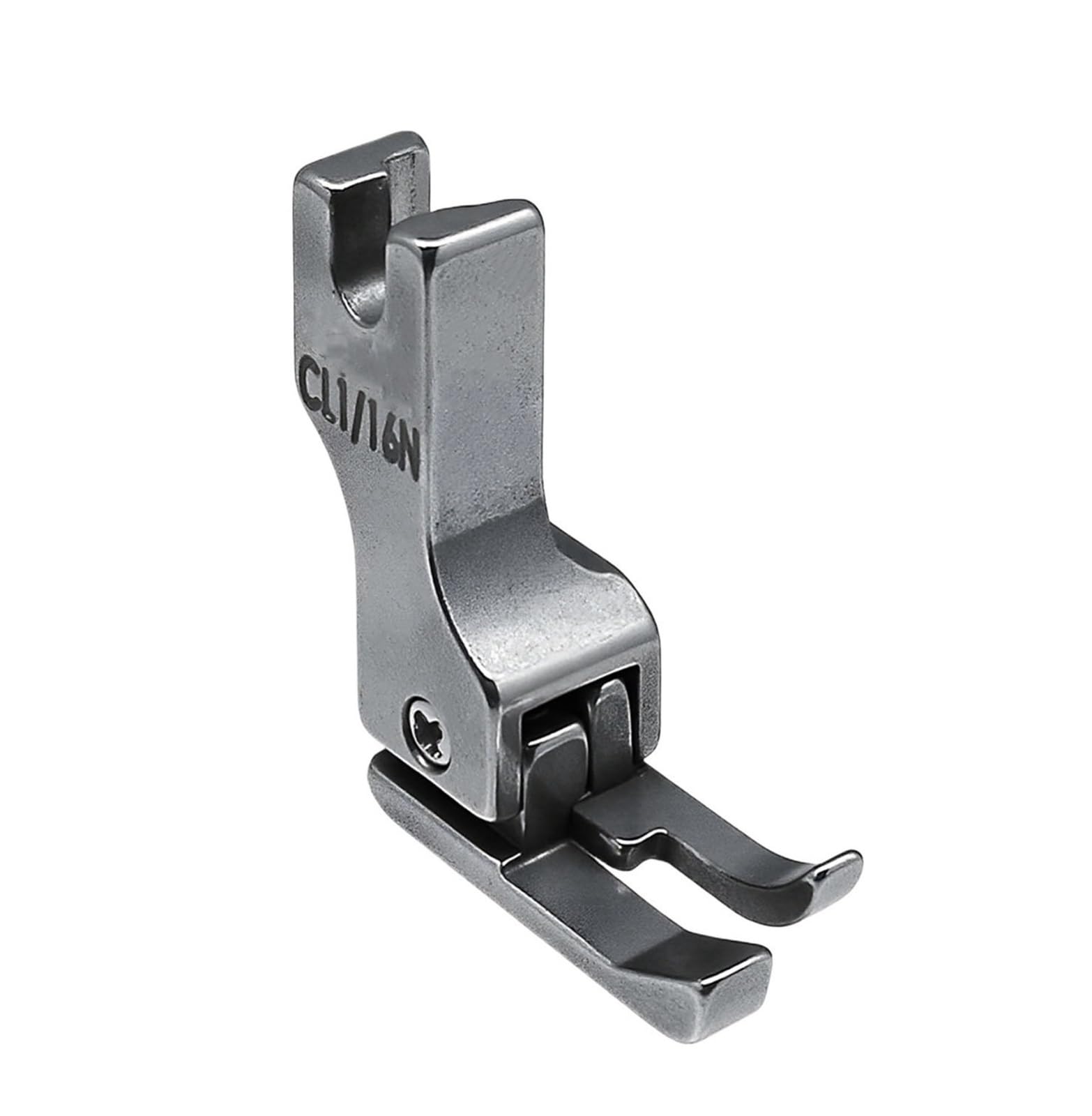 1Pc Left/Right Edge Guide Narrow Type Zipper Presser Foot for Knitt and Thin Materials Sewing Machine Accessories(CL1 16N)