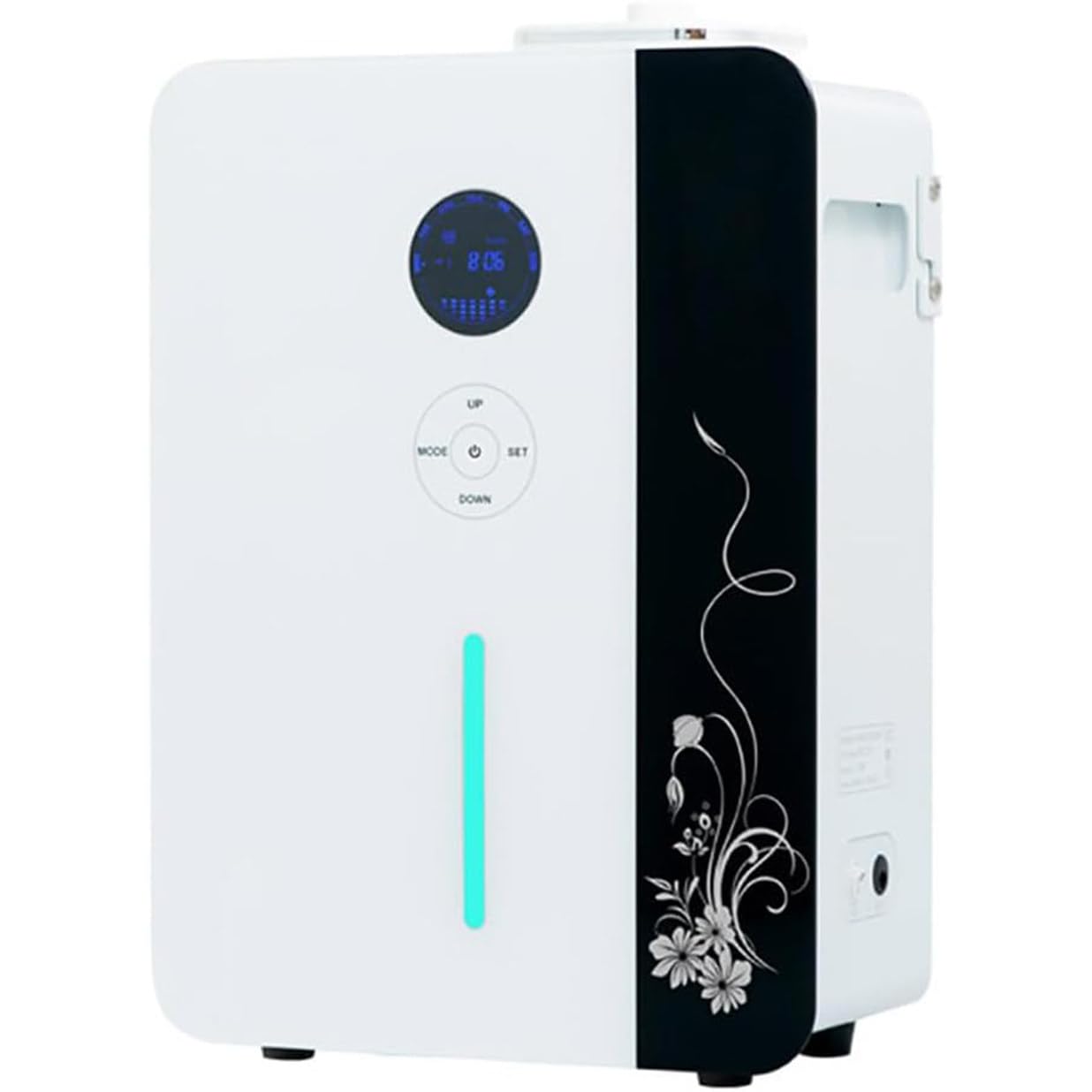 Máquina de Fragancia Comercial, difusor de Aroma de Aire de 800 ml, difusor de Aroma nebulizador silencioso para Hotel, Oficina, Teatro, SPA, Cobertura de 3500-7500 pies Cuadrados (White)
