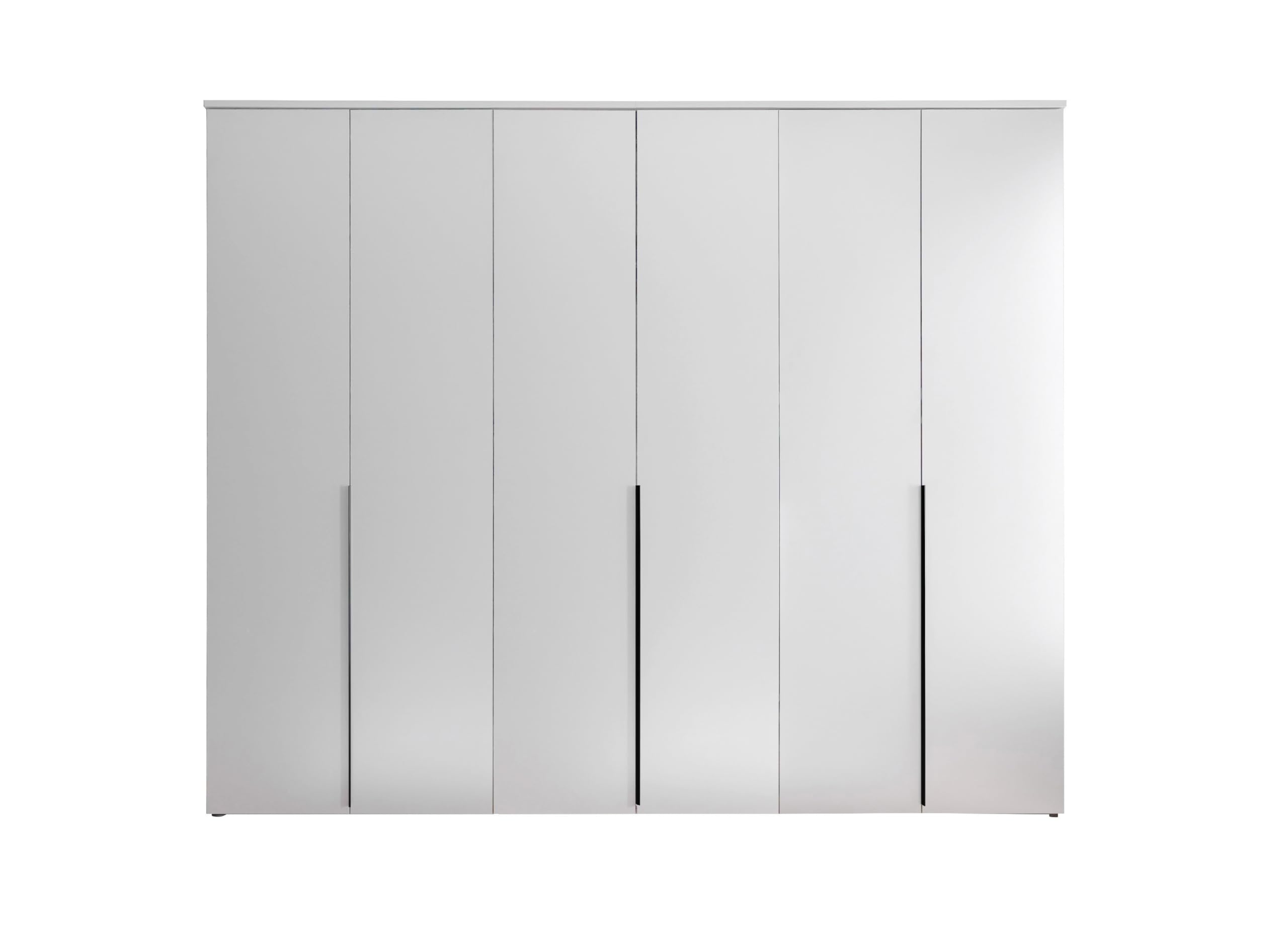 AVANTI TRENDSTORE Civiasco armadio a 6 ante battenti laminato bianco 270x225x52 cm