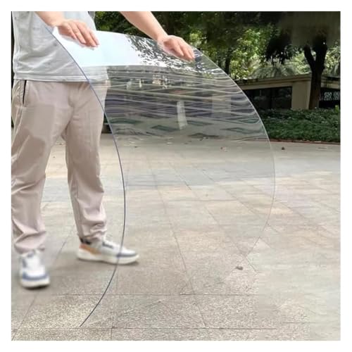 Paneles Techo Fibra Vidrio Transparente Placas Policarbonato para Techo Resistentes a los Impactos para Semilleros Invernaderos Horticultura Agricultura(0.8x15m/2.62x49.2ft)