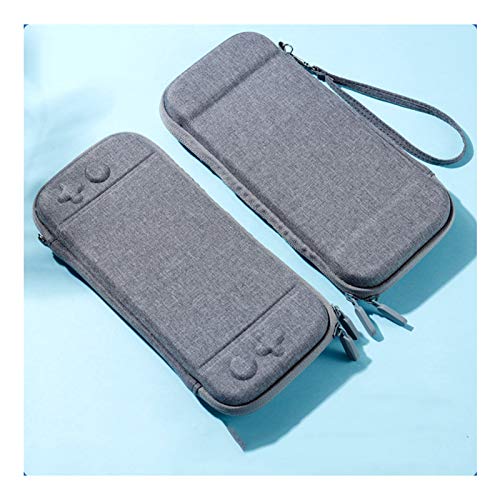 Schaltkonsole-Tragetasche, Anti-Druckgehäuse-Hülle mit 10 stücke Kartensteckplätze, Ultra dünner Hartabdeckung Atmungsaktive Tragen Sie