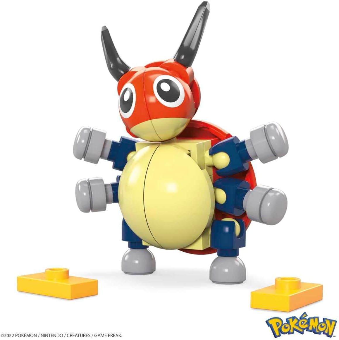 MEGA Pokemon Ledyba Building Set with 38 Compatible Bricks and Pieces and Poke Ball, Toy Gift Set for Ages 6 and up