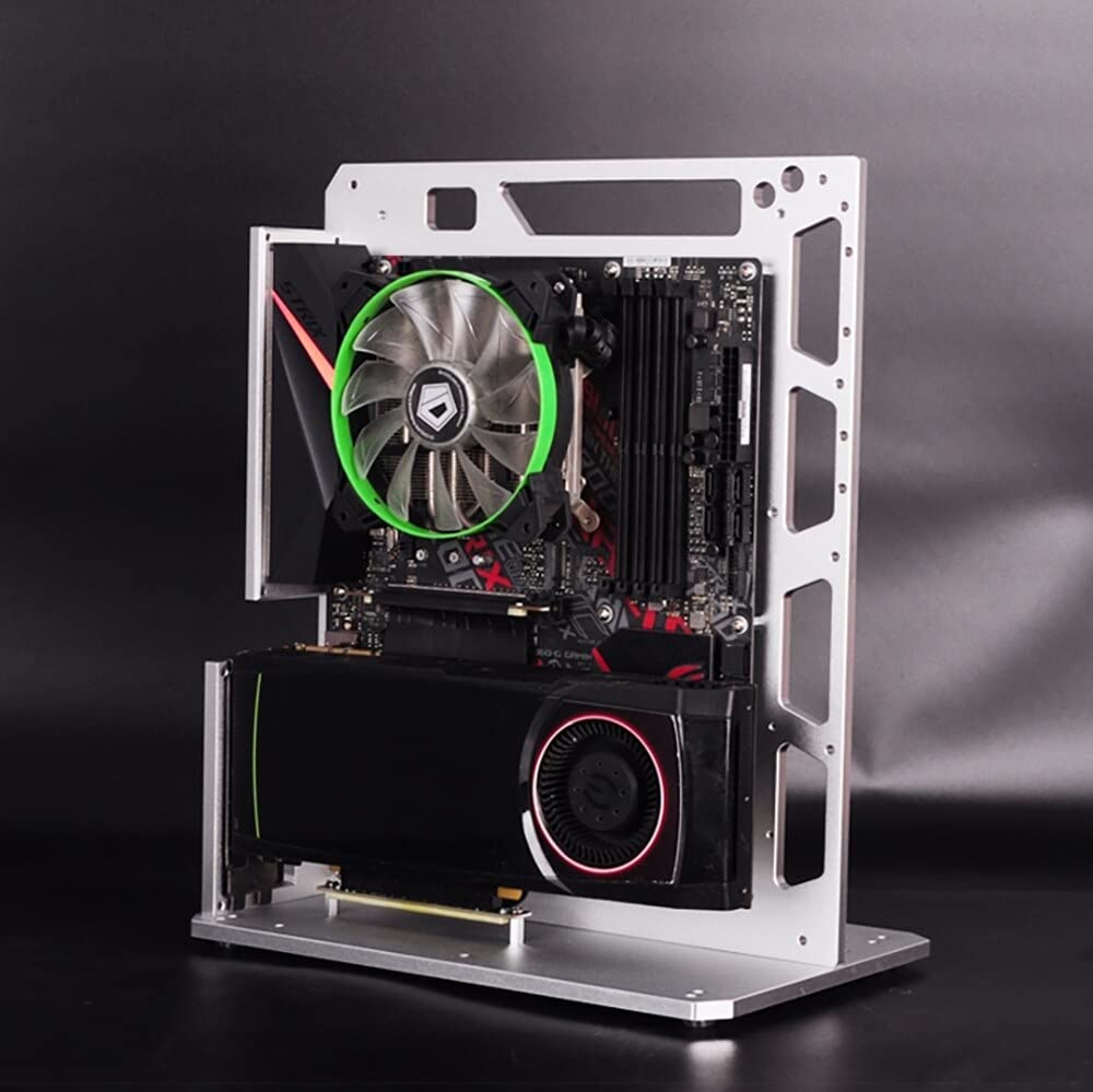 Amazon.co.jp: DIY PC ケース ホルダー 開放型 ケース ATX MATX ITX用