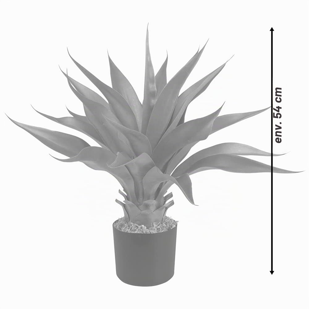 Aloe Vera Plante Artificielle Artificiel Plastique Arbre 54 cm Decovego