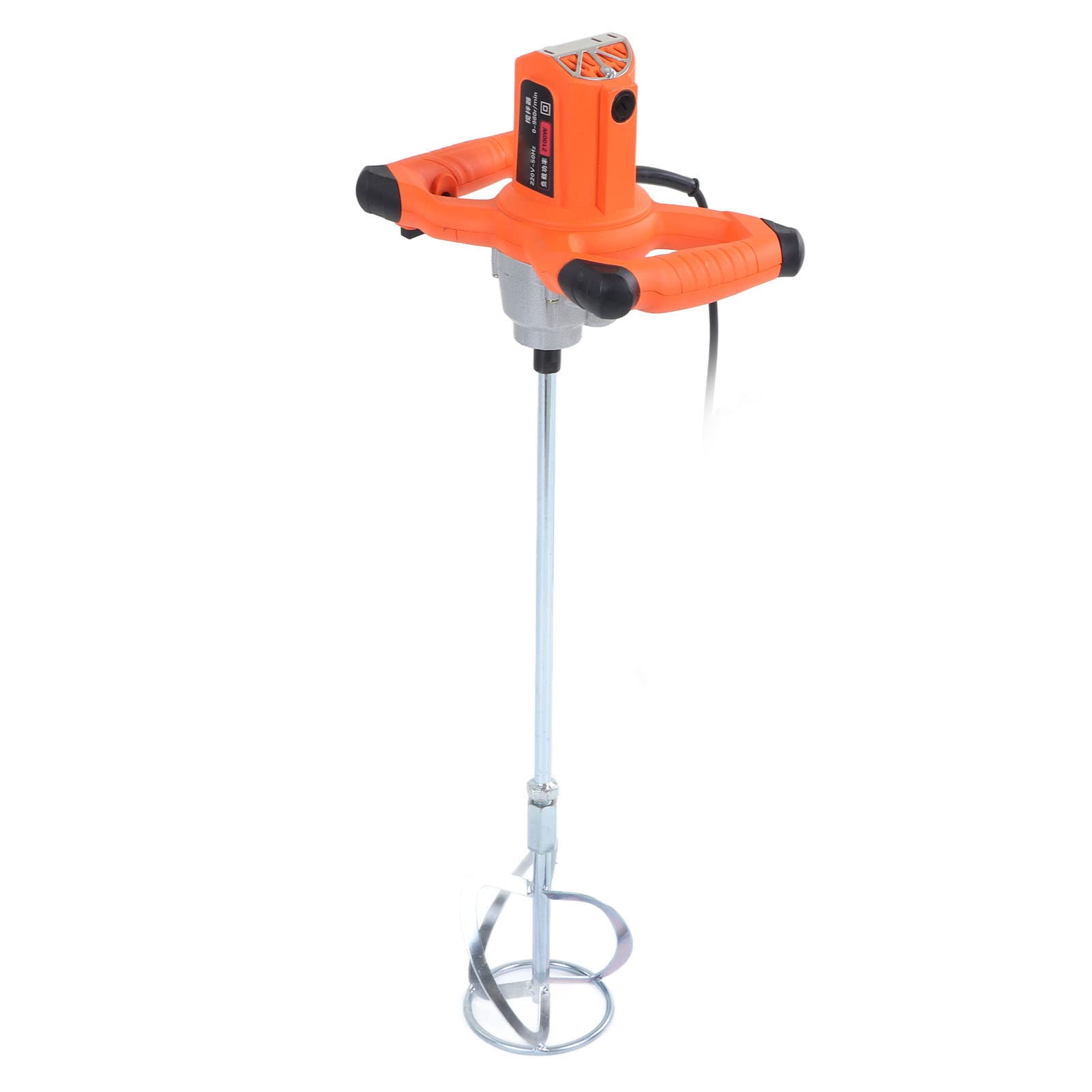Trapano Miscelatore per Vernici, Applicazione Ampia Connessione a Vite Betoniera Elettrica 0 980 Giri/Min Design Ergonomico 6 Velocità Regolabili per Cartongesso (Spina UE 220V)