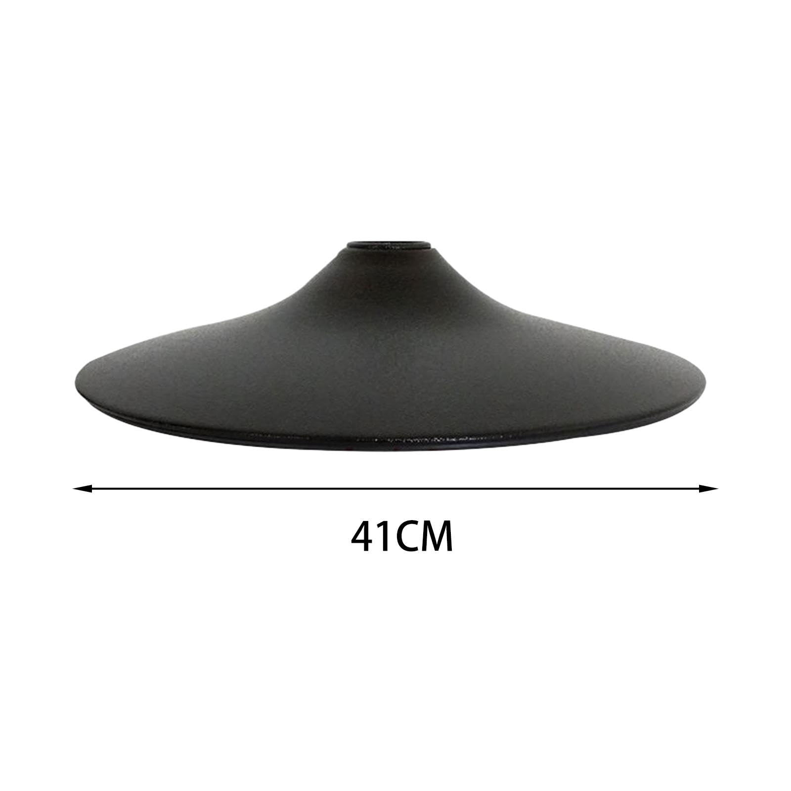 Piastra di Montaggio Base per Sgabello Da Bar Da Pub di Ricambio, Metallo, Ferro, Sostituzione di Pezzi di Ricambio, Accessori per Sgabelli Da Bancone, Nero 41 cm