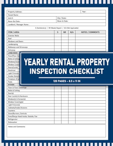 Rental Property Inspection Checklist for Landlords