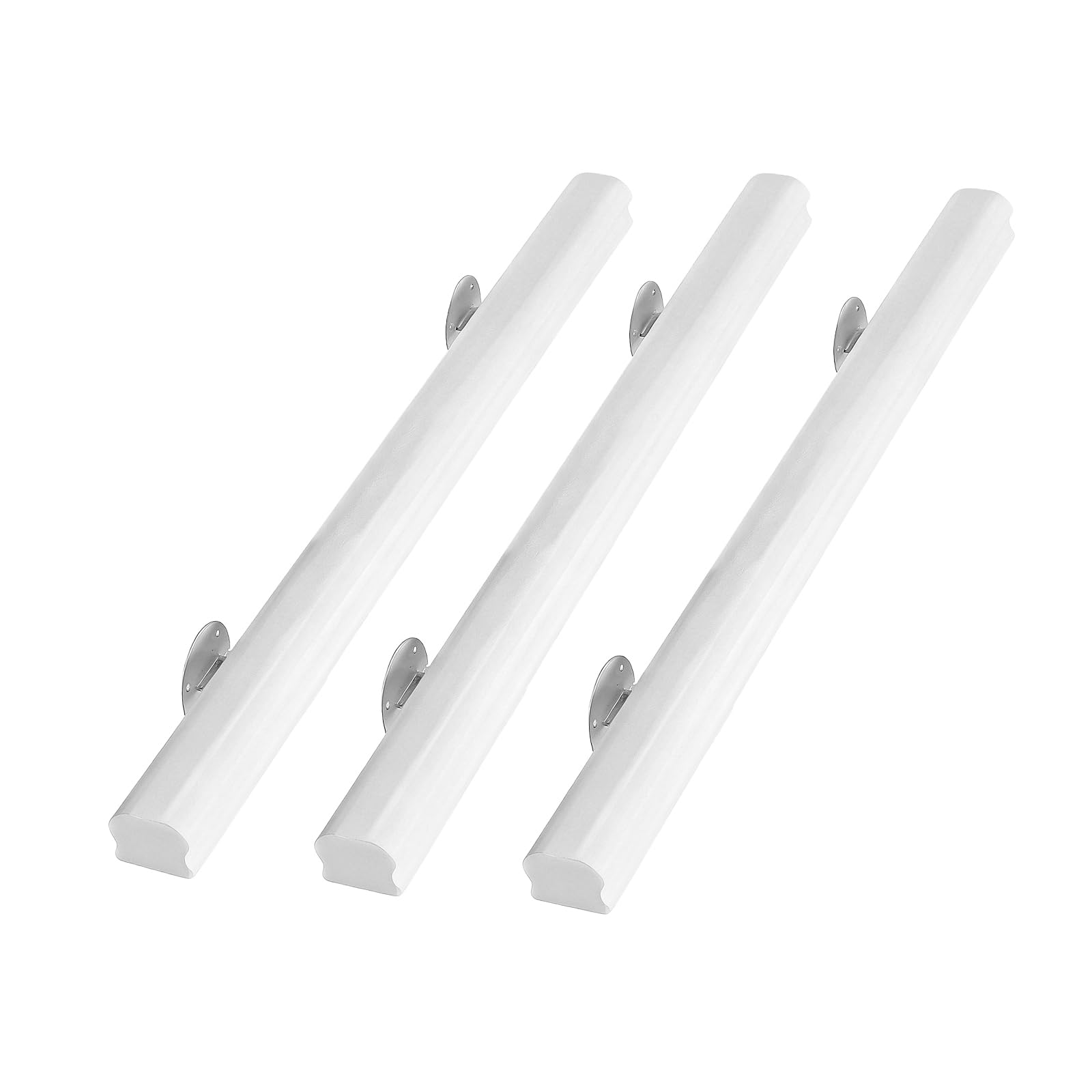 generic 90cm/100cm Banister Handrail Non-Slip Stair Bannister Handrail Wall Mount with Installation Kit for Interior Corridor Villa Building Loft