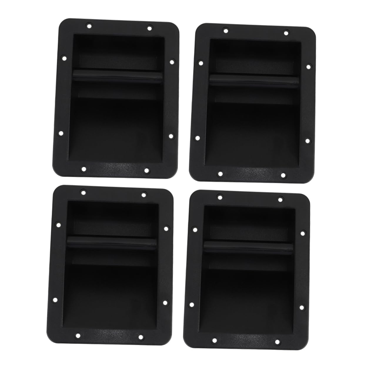 Holibanna Speaker Handle Parts 4pcs Replacement Handles for Amplifiers Save Space Enhance Look Easy to Install for Cabinet Use