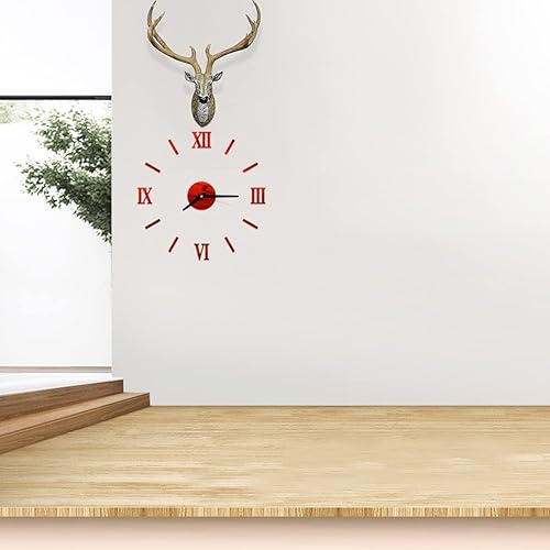 Miniatura 3 de Veemoon 3 piezas de decoración de diseño grande adhesivo para el hogar, silencio para dormitorio, batería acrílica silenciosa D Gz- adhesivo de