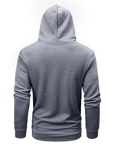 Men's Loose Fit Hoodies Lightweight Pullover Casual Sweatshirts4