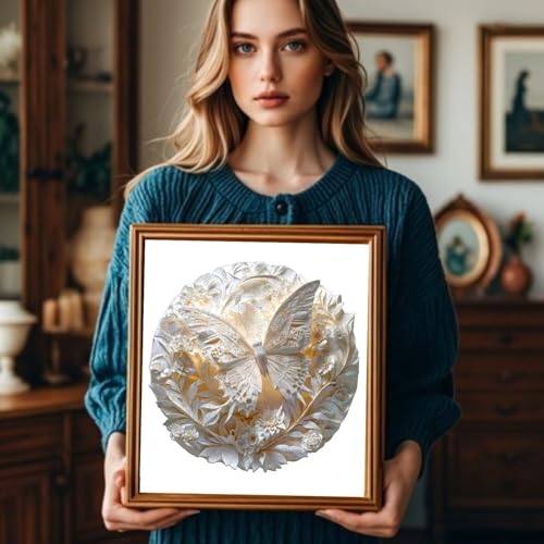 Rompecabezas de madera para adultos, puzzle 3D mariposa de papel, 100 piezas, forma animal único, desafío y regalo para adultos, 8.5x8.5 pulgadas miniatura 6