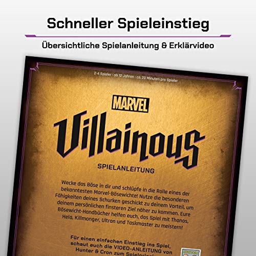 Ravensburger Gesellschaftsspiel - Marvel Villainous Infinite Power 26959 - deutsche Ausgabe des Strategiespiels mit… – Bild 6