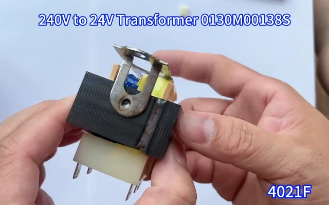 Image of 0130M00138S 240V to 24V Transformer Compatible with Goodman Amana 40VA Furnace Transformers, HVAC Parts Replaces B1141643 B11416-43 PF40224 L38264, 208 /240V to 24V Furnace Transformer, Class 2 Control