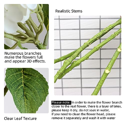 4pcs-21-Faux-Green-Hydrangeas-Artificial-Flowers-Real-Touch-Silk-Hydrangea-Flowers-with-Stems-for-Bridal-Wedding-Bouquet-Party-Home-Decor 4pcs 21 Faux Green Hydrangeas Artificial Flowers Real Touch Silk Hydrangea Flowers with Stems for Bridal Wedding Bouquet Party Home Decor