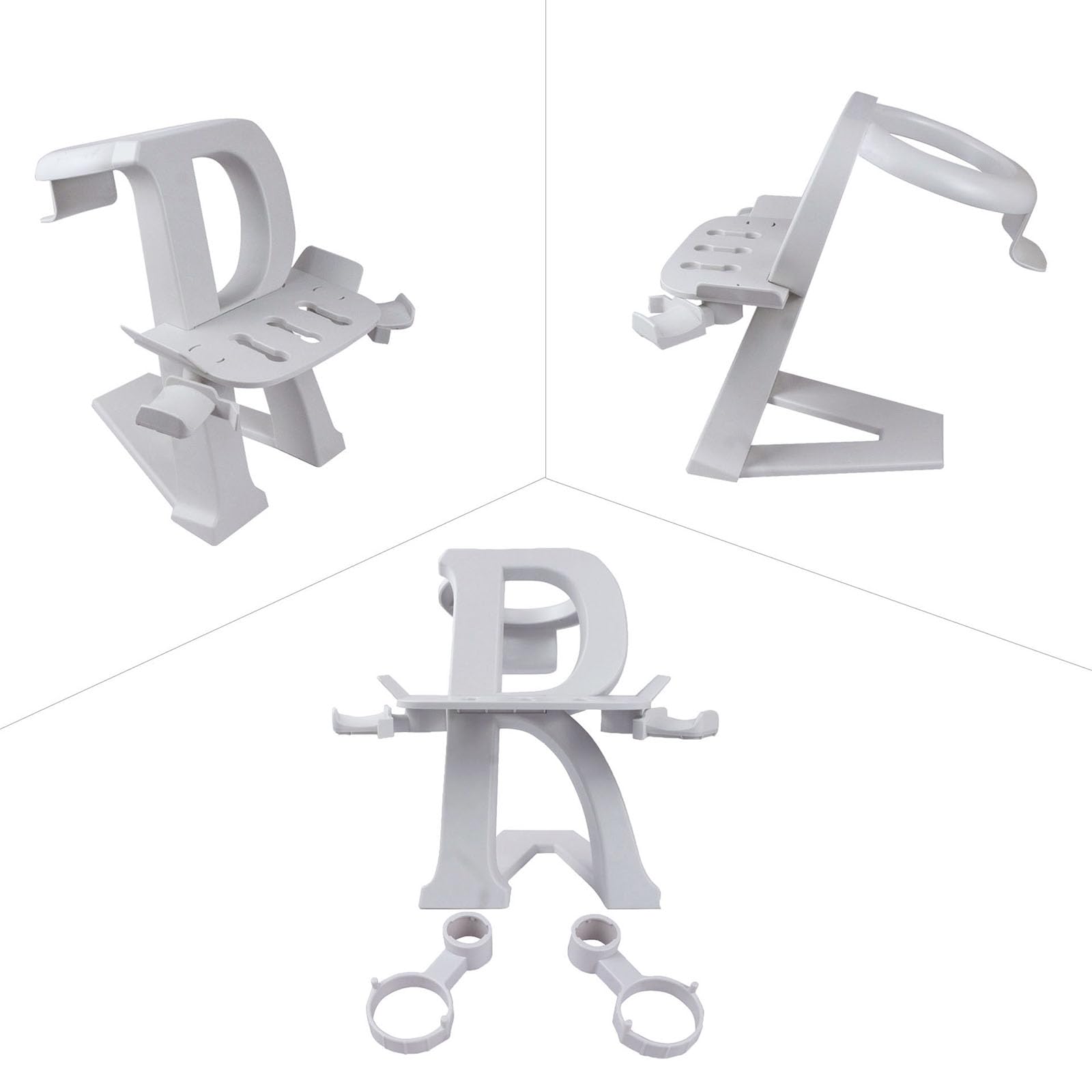 Supporto da scrivania VR per Meta Quest 3/Quest 2/Quest/Quest Pro/per Pico 4/per Valve Index Casco di realtà virtuale Supporto di archiviazione da scrivania