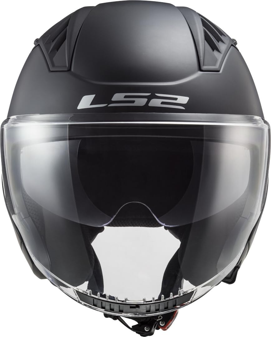 LS2, Casco Moto Jet COPTER II SOLID Matt Black, M