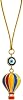 Simagift Evil Eye Beaded Colorful Balloon Design Car Rear View Mirror Ornament Gift Keychain