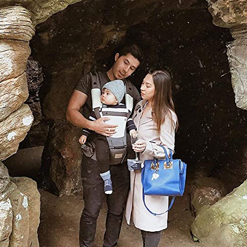 Bebamour Babydrager Pasgeboren tot Peuter Mesh Babydrager Voor en Terug Ergonomische Babydrager Heupstoel met 3 Stuks… - Image 8