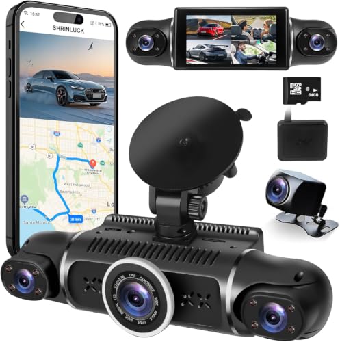 4K 360° Four-Channel Dash Cam