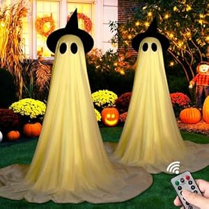 2Packs Halloween Decorations Outsid...