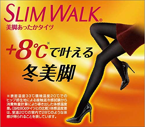 スリムウォーク 美脚あったかタイツ S-M 日中用 8足セット 着圧 レディース Amazon.co.jp: スリムウォーク 美脚あったかタイツ ブラックSM 着圧