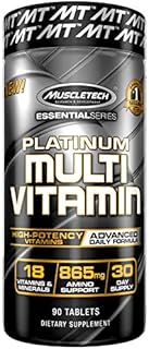 MuscleTech Multivitamin, Multi Vitamin for Adults, 90 Count