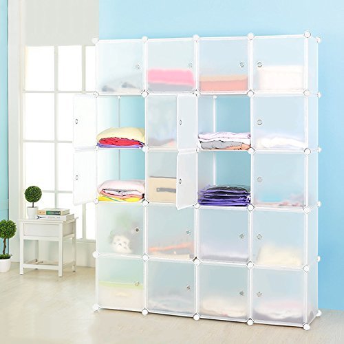 Buy VuHom Cubby Shelving Closet System Cube Organizer Plastic Storage