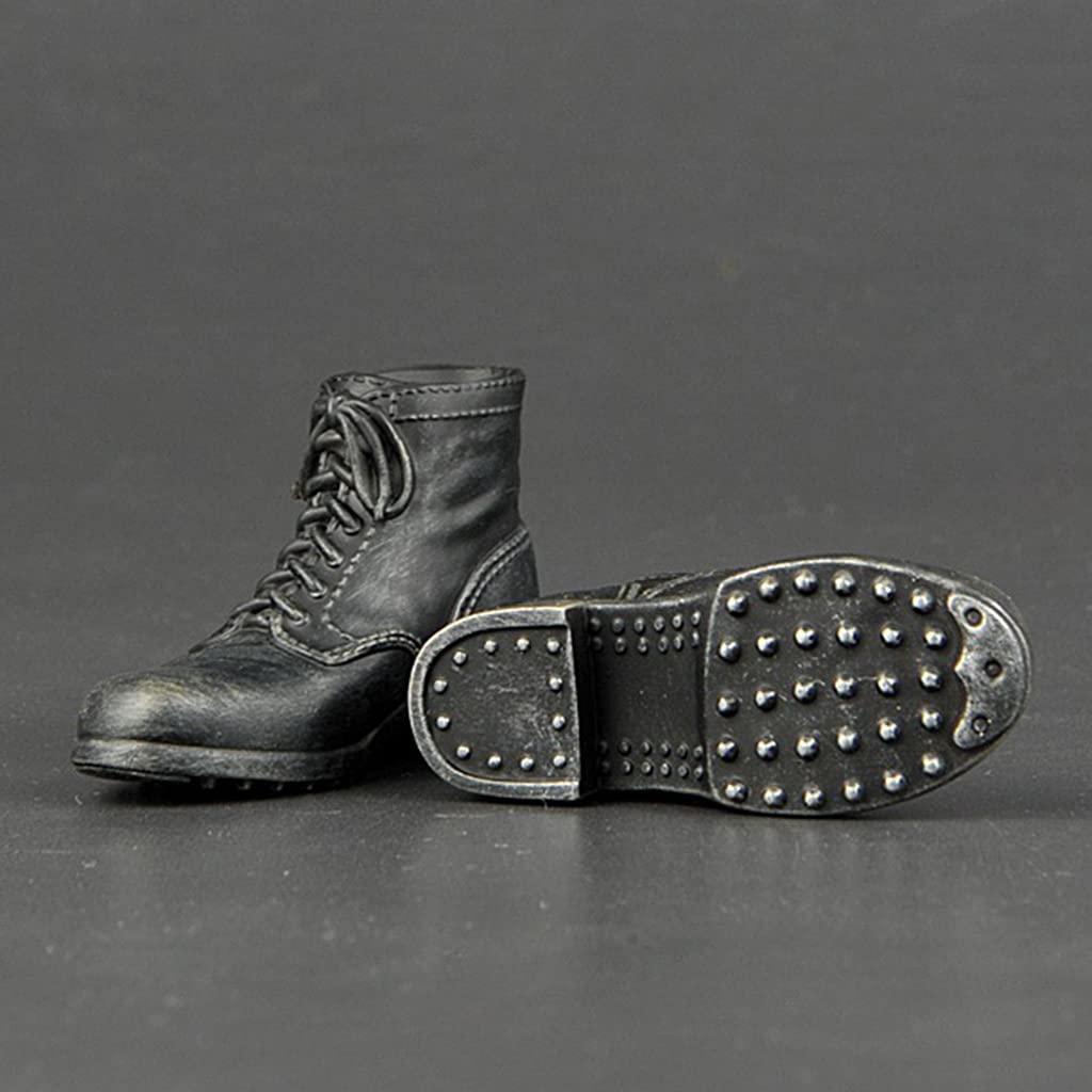 Bottes De Travail Miniatures 1:6 Pour Poupées Et Figurines D'action - ABS Détaillé