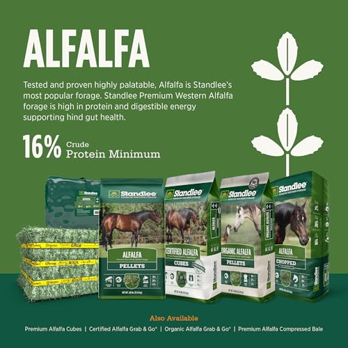 Standlee Organic Alfalfa Pellets for Horses, 40 lbs - Image 5