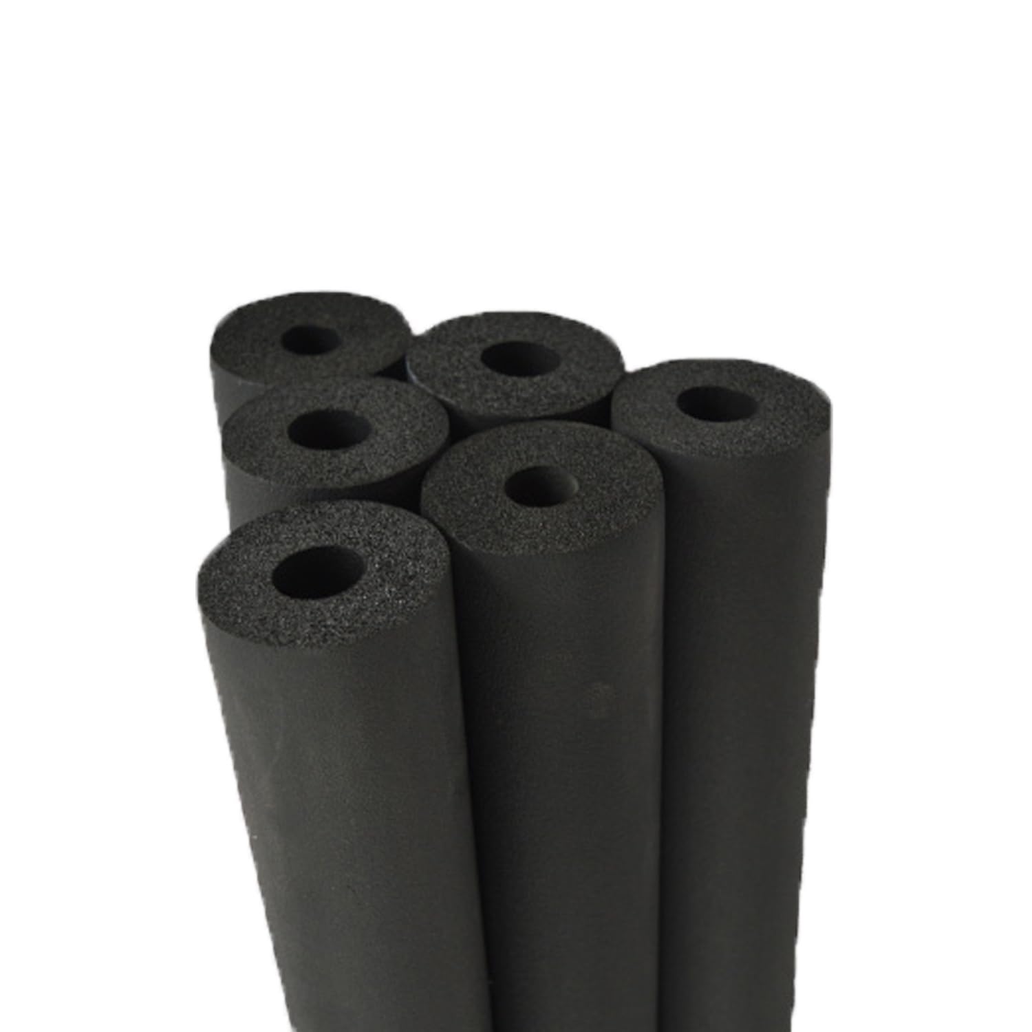 Tubo aislante de espuma para tuberías: envoltura térmica de alta densidad de 1-7/8" ID