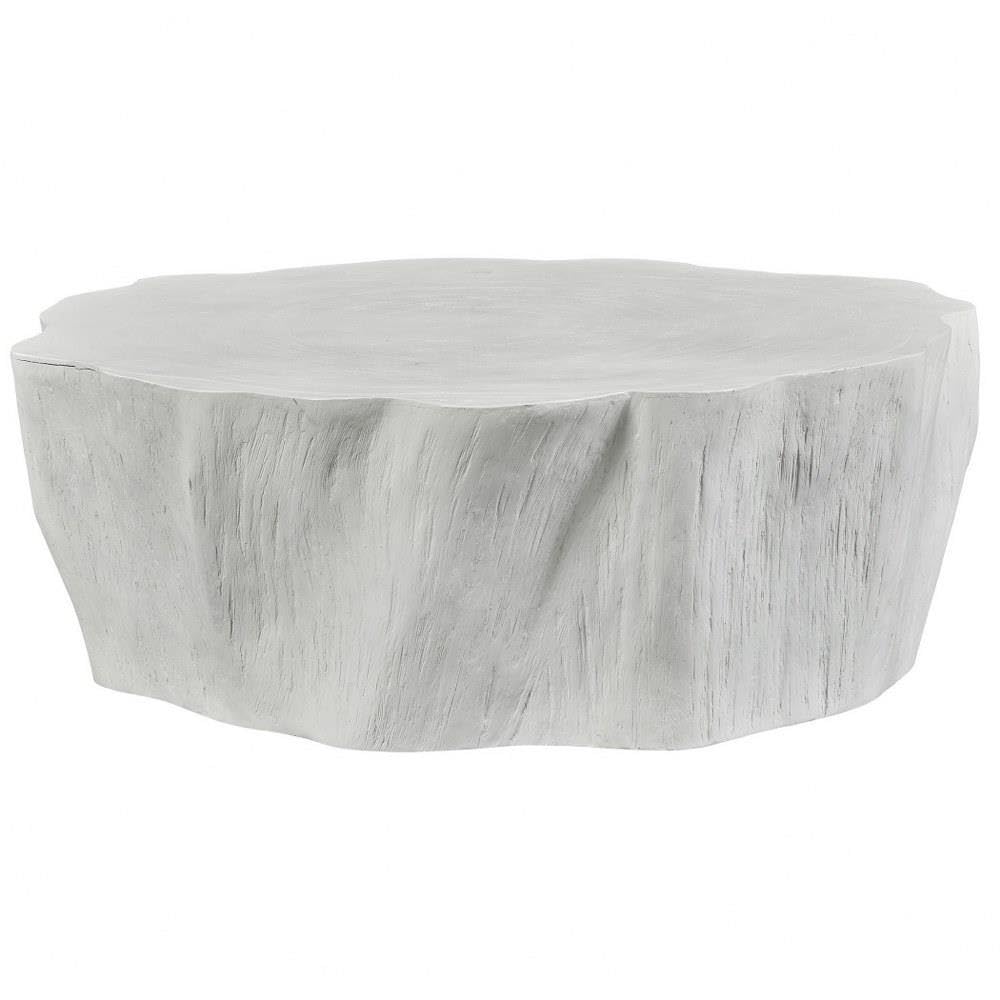 Uttermost 24432 Woods Edge - Coffee Table-15 Inches Tall and 41.5 Inches Wide, Finish Color: Crisp White