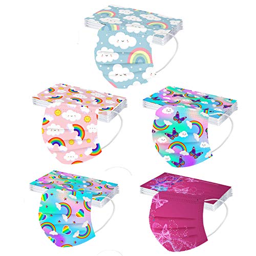 Niños Protección Mascarillas Colores con Elástico 50 Unidades 20200821-MANING-MXZ5