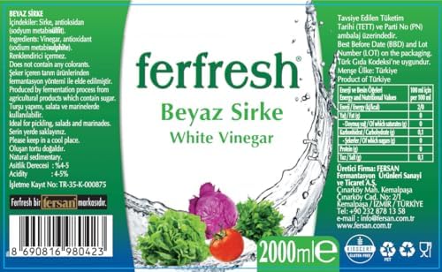 Ferfresh Beyaz Sirke 2 Lt - Görsel 3