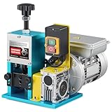 CREWORKS Automatic Electric Wire Stripping Machine, Heavy Duty Copper Cable Stripping Machine with Adjustable Feed Holes, Powered Scrap Wire Stripper for Recycling & Workshop Use (1.0-30mm)