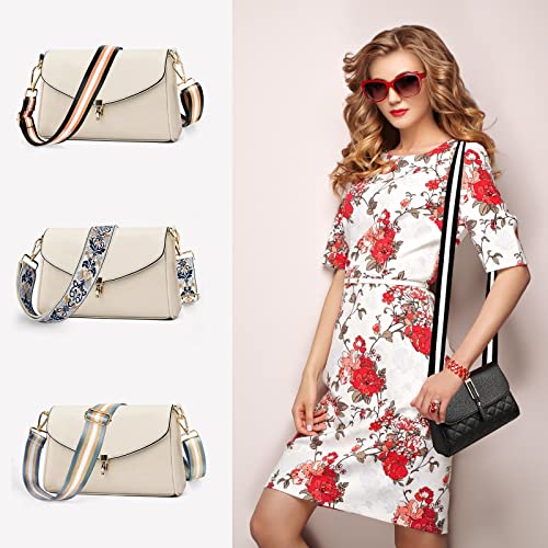 Image of Purse Straps Replacement Crossbody Straps for Purses,Wide Shoulder Strap for Bags Extender Guitar Straps for Handbags